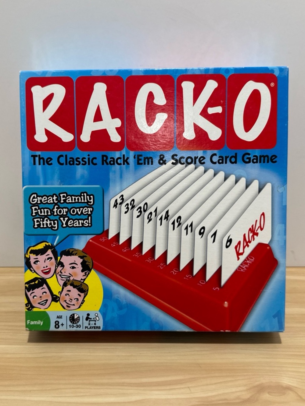 Rack-O Retro Game Games USA Classic Tabletop Game Family Game 2010 Complete Set - Picture 16 of 16